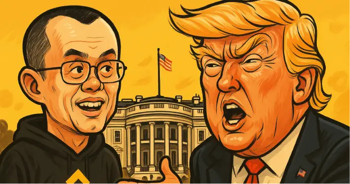 CZ Binance Bisa Kembali! Gedung Putih Disebut Siap Beri Grasi dari Trump!