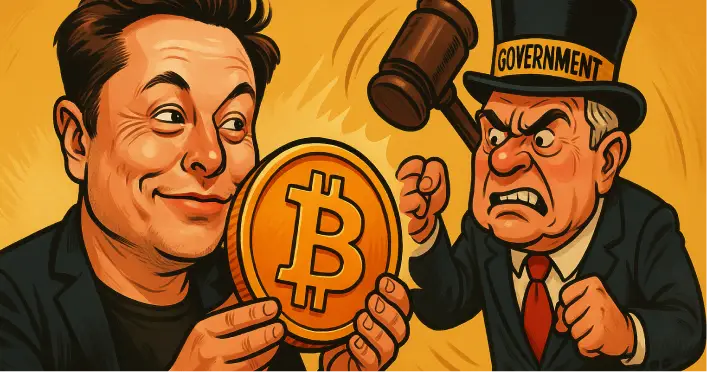 Elon Musk Sebut Bitcoin Satu-Satunya Mata Uang yang Tidak Bisa Dimanipulasi Pemerintah