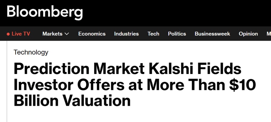 Kalshi Siap Jadi Unicorn Prediction Market dengan Valuasi Senilai $12 Miliar Kalshi Siap Jadi Unicorn Prediction Market dengan Valuasi Senilai $12 Miliar