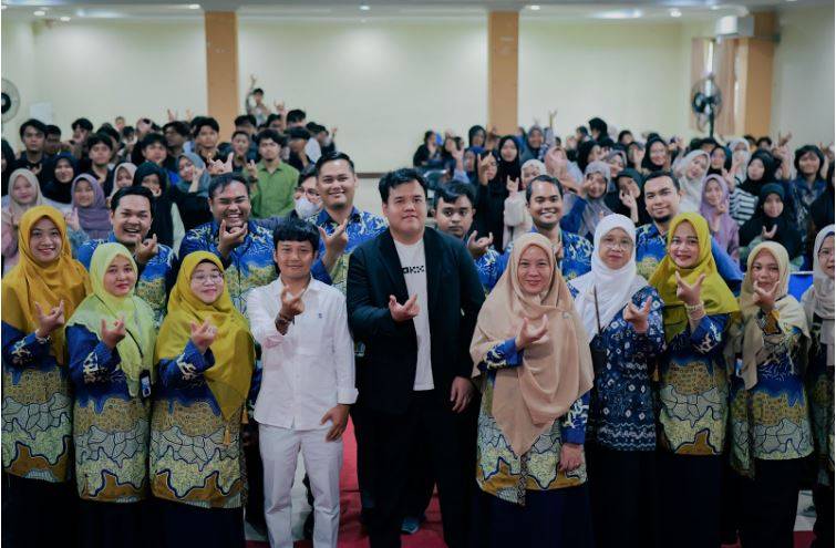 Kolaborasi IDNFT dan OKX Hadir di Universitas Riau dengan Tema Exploring 1001 Potentials of Web3 and Crypto Industry