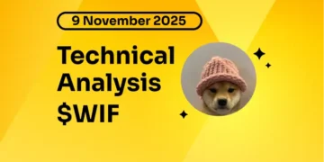 Analisis Teknikal & Whale Activity $WIF (9 Novermber 2025)