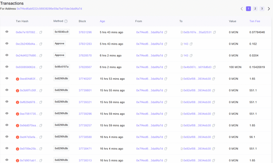 Tragis! US$112.000 Airdrop Monad Hilang Dalam Sekejap Akibat Ratusan Transaksi Gagal