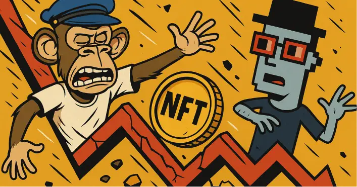 NFT Market Crash, Koleksi Ternama seperti BAYC dan CryptoPunks Ikut Terseret!