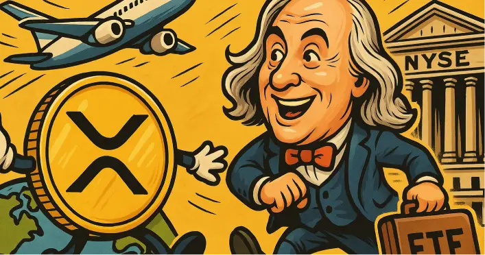 $XRP Makin Go International! Franklin Templeton Rilis ETF di Bursa Saham AS!