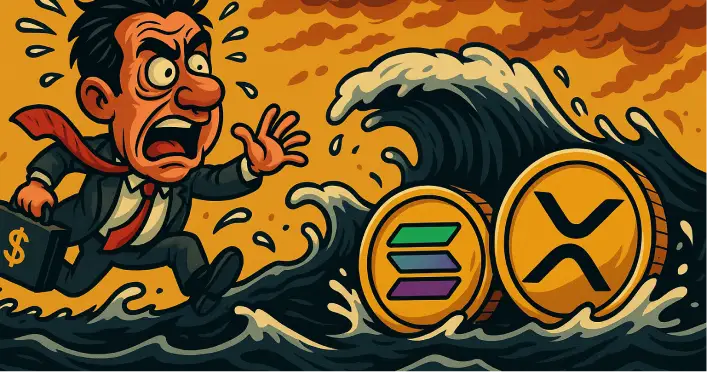 Outflow Makin Parah! Namun Altcoin Seperti $SOL & $XRP Tahan Badai