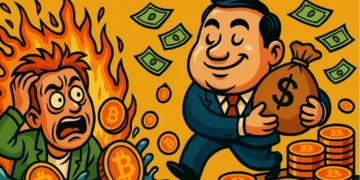 Likuidasi Kripto Melonjak Tiga Kali Lipat, Tapi Uang Institusi Justru Terus Masuk