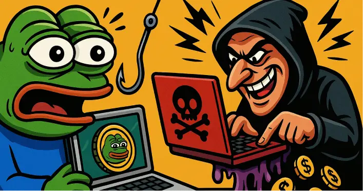 Awas Situs Resmi Memecoin Pepe Kena Retas, Bahaya Wallet Drainer!