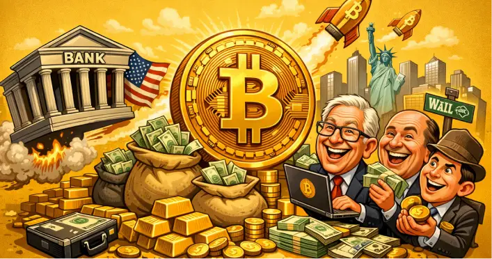 Bukan Cuma Wacana, 60% Bank Raksasa AS Sudah Arahkan Layanan ke Bitcoin Bukan Cuma Wacana, 60% Bank Raksasa AS Sudah Arahkan Layanan ke Bitcoin