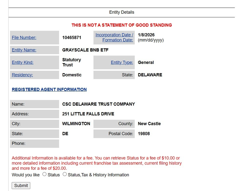 $BNB dan $HYPE Berpeluang Punya ETF, Grayscale Mulai Persiapan