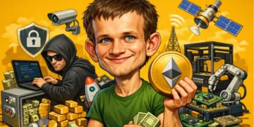 Vitalik Buterin Taruh US$45 Juta ETH demi Privasi dan Open Hardware