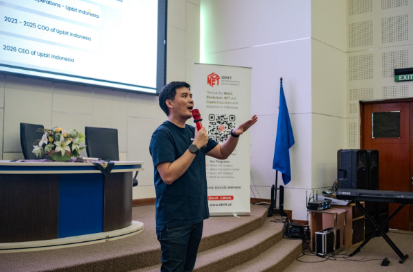 Upbit Indonesia dan IDNFT Gelar Web3 On Campus di UNSRAT Perkuat Literasi Web3 dan Wawasan Karir Upbit Indonesia dan IDNFT Gelar Web3 On Campus di UNSRAT Perkuat Literasi Web3 dan Wawasan Karir