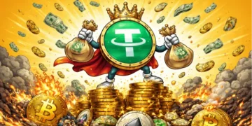 Di Tengah Crash Kripto, USDt Tether Tembus Market Cap US$187 Miliar
